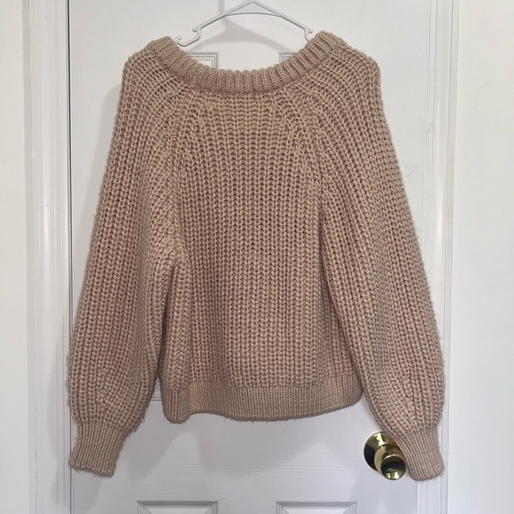 H&M Chunky Knit Cardigan - Beige - Picture 3 of 3